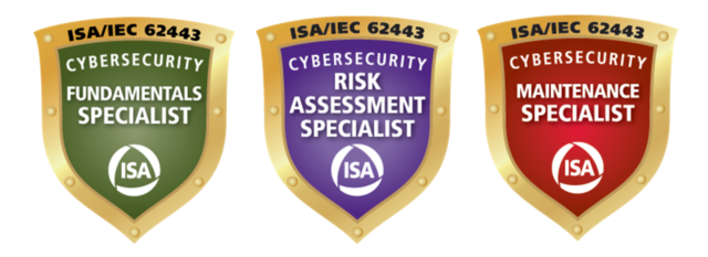 ISA Certification Badges