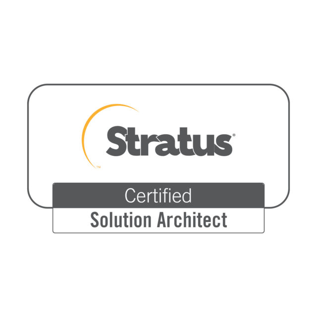 Stratus Certified Solution Architect