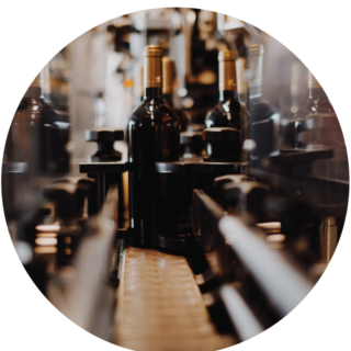Wine industry photo; photo of wine production